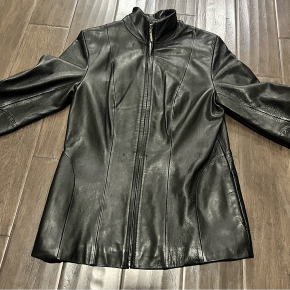 NY & CO REAL leather jacket - Picture 4 of 9